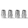 4pcs Pressure Washer Surface Cleaner Nozzles Replacement Thread Type Tips