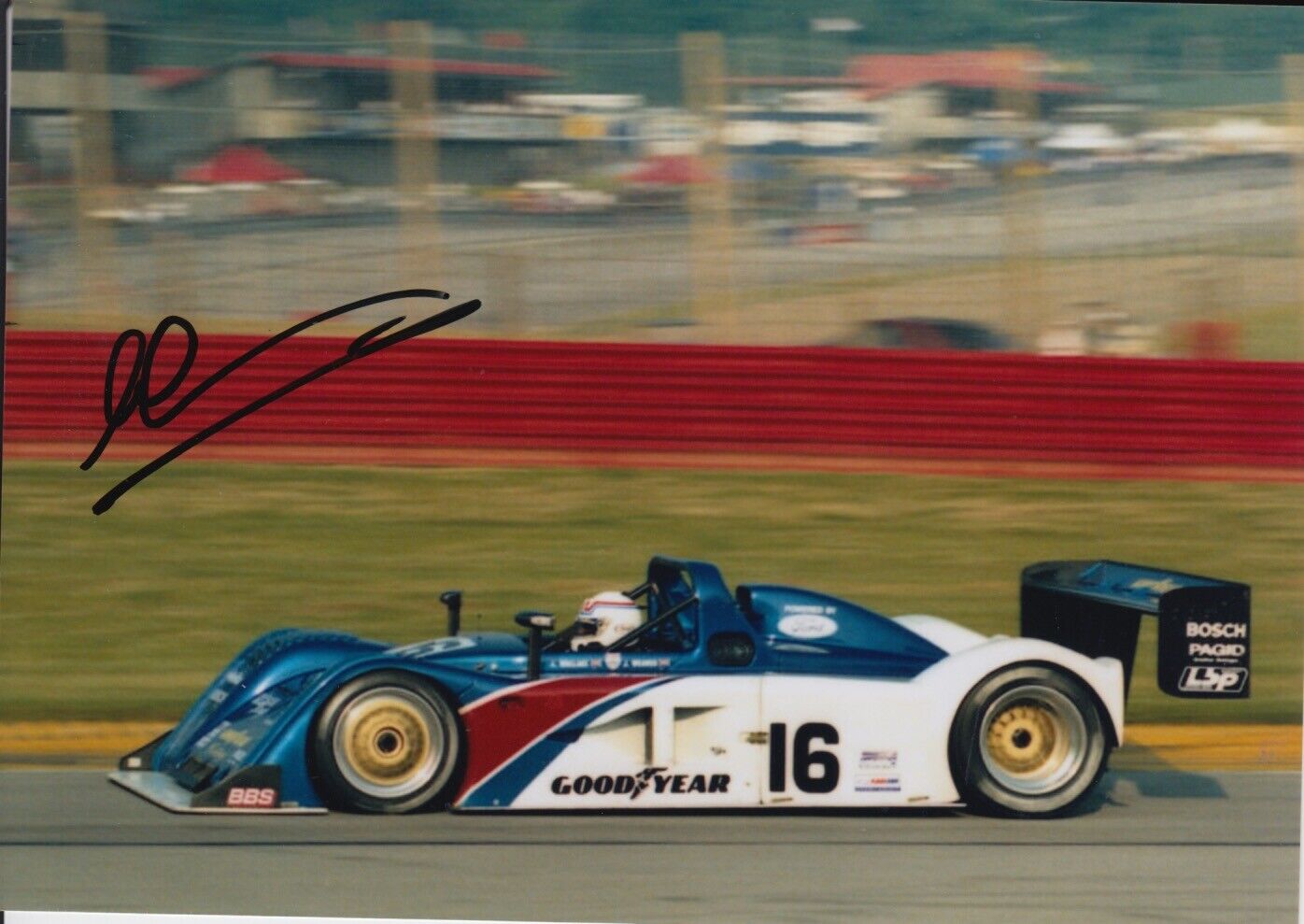 Andy Wallace Hand Signed 7x5 Photo Poster painting - Le Mans Autograph 4.