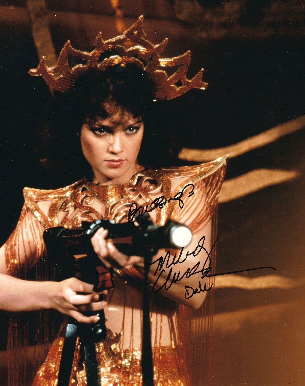 Melody Anderson actress REAL hand SIGNED Photo Poster painting #1 COA Autographed Flash Gordon