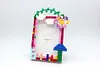 Sunny Day DIY Building Block Photo Frame Kit,Creative Handmade Assembled Photo Frame Handmade Craft Gift Home Tabletop Display Decor