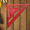 12 Inch Triangle Ruler Metric Angle Ruler Measuring Square Ruler Carpenter Tools