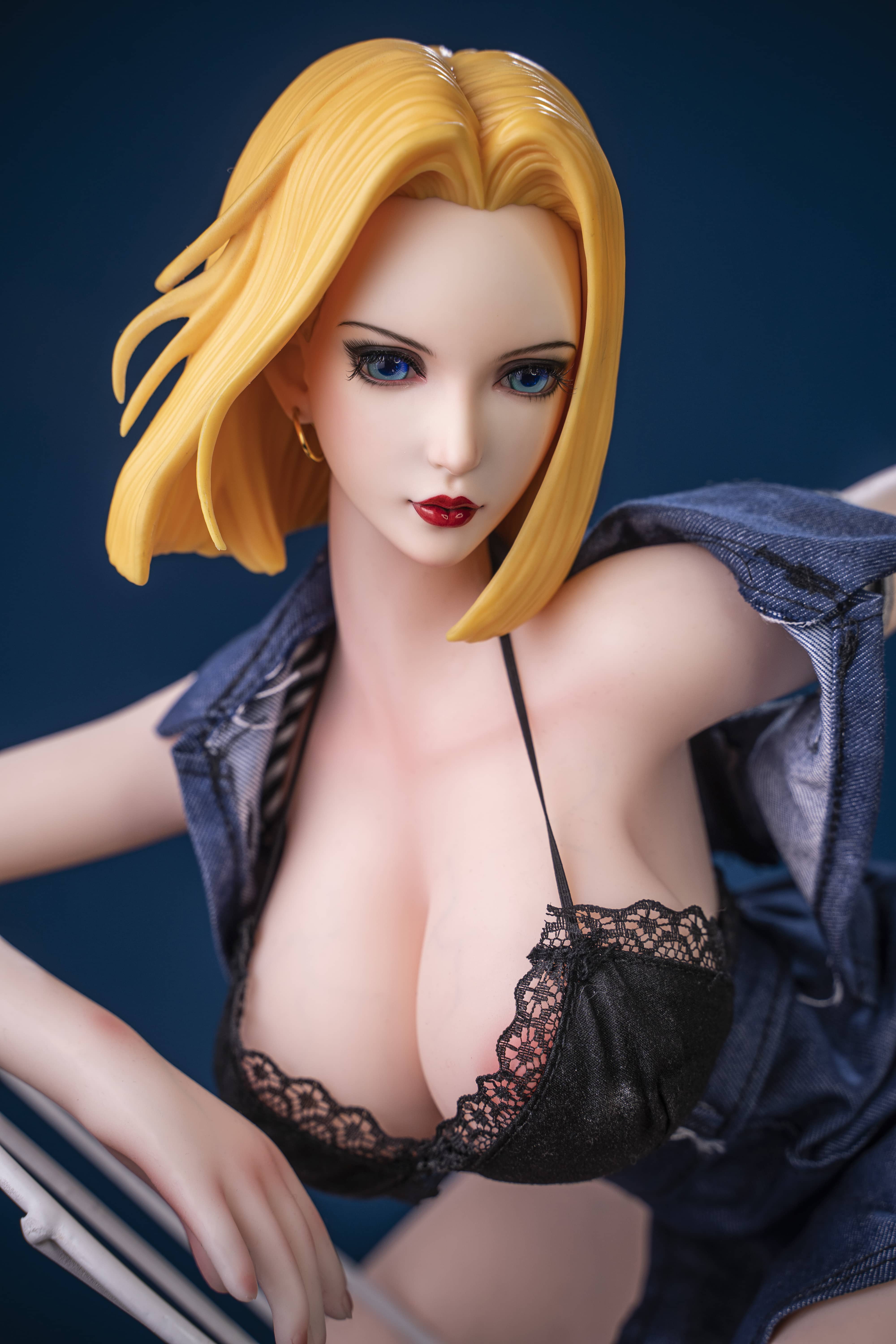 Loribear Android 18 Sex Doll 73cm Full Silicone -  Lazuli loribear Littlelovedoll
