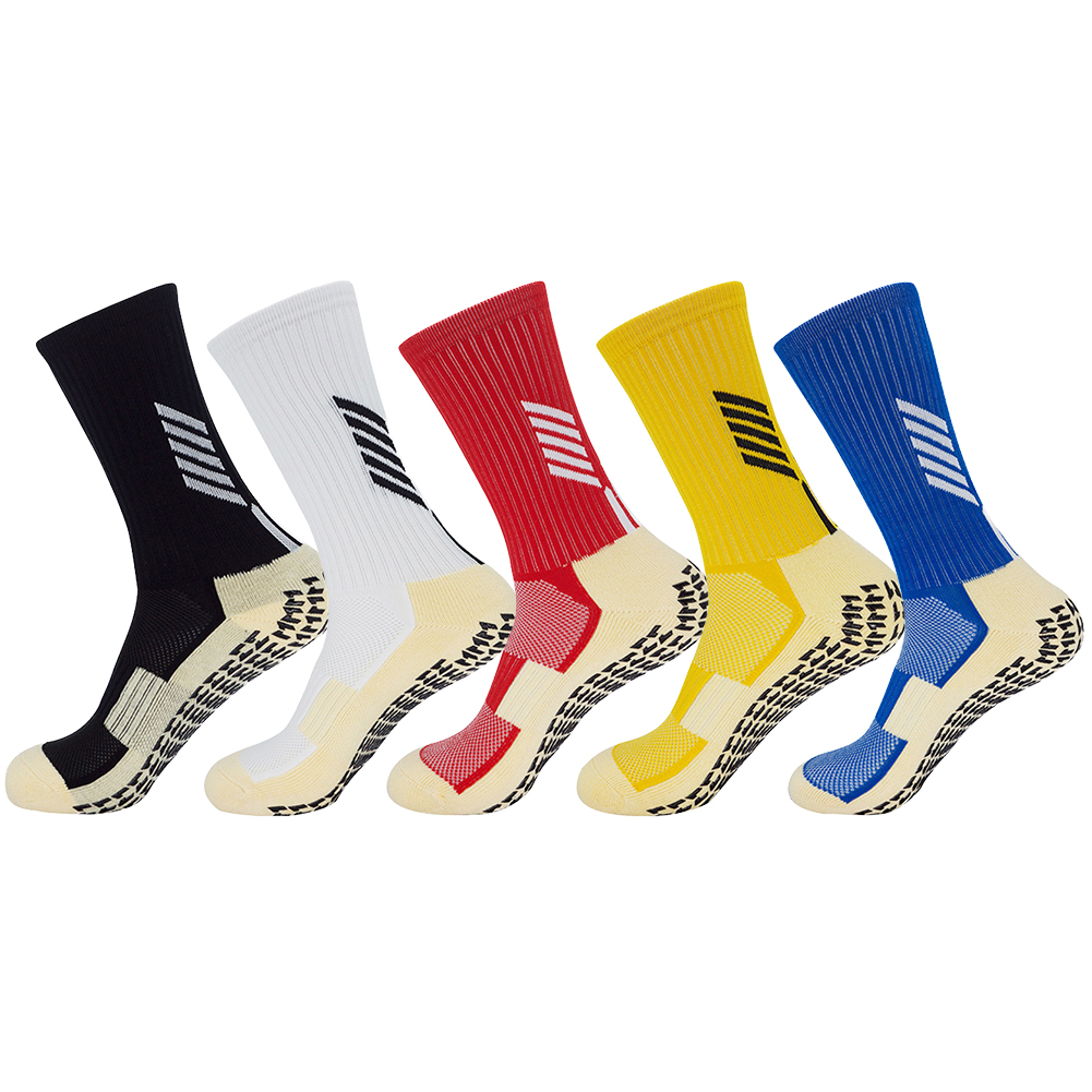 

Anti Slip Football Socks Cycling Sport Nylon Breathable Basketball Stocking, Black, 501 Original