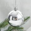Gloss Silver Ceiling Christmas Tree Hanging Decor Balls 