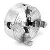 Z011A Self-Centering Mini Drill Chuck Metal 4 Jaws Manual Lathe Chuck Clamp