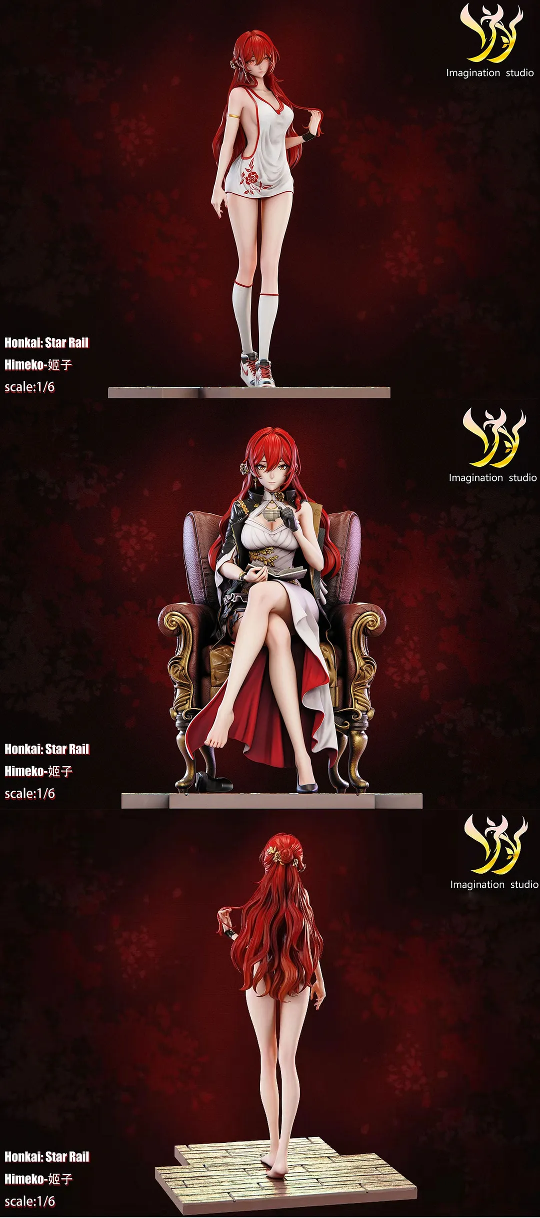 1/6 Scale Himeko - Honkai: Star Rail Resin Statue - Imagination