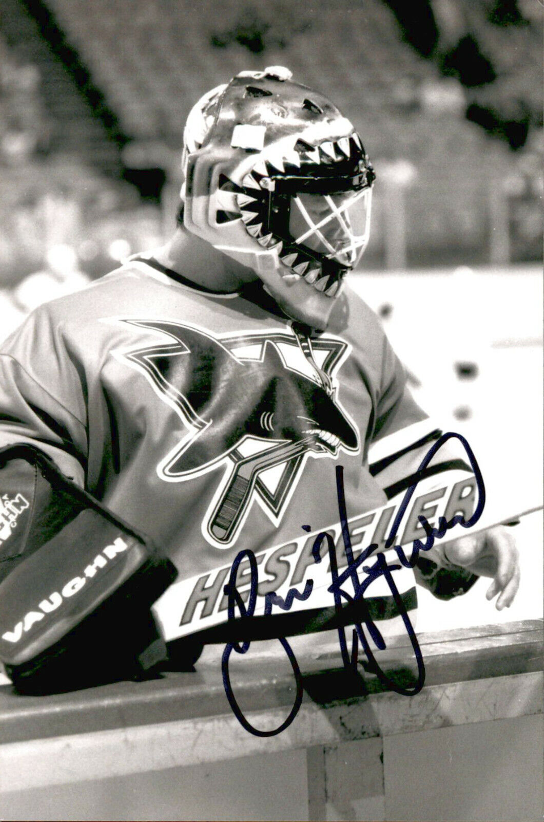 Brian Hayward SIGNED autographed 4x6 Photo Poster painting SAN JOSE SHARKS #2