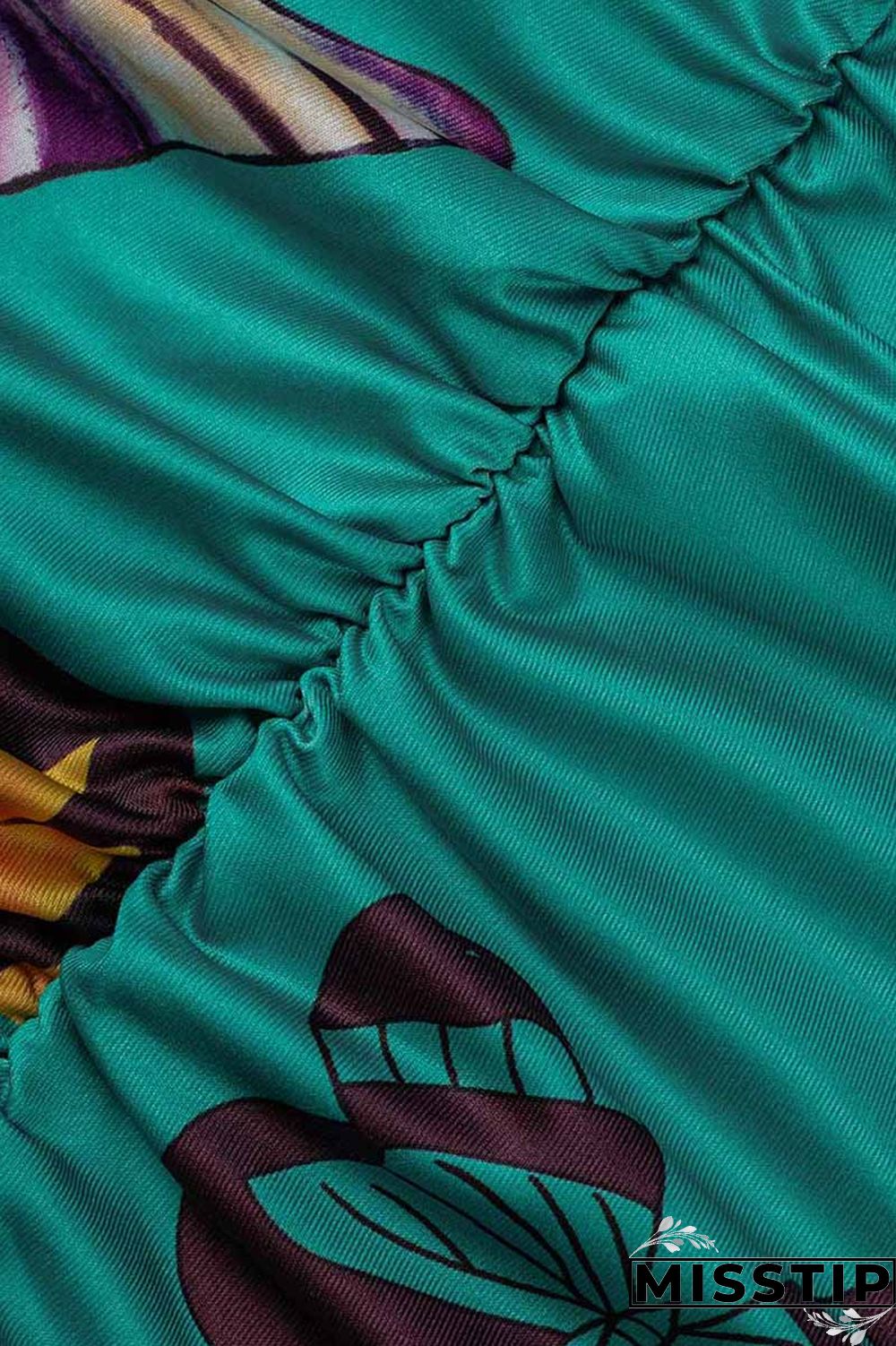 Leopard Print Fashion Street Print Patchwork Halter Sleeveless Two Pieces