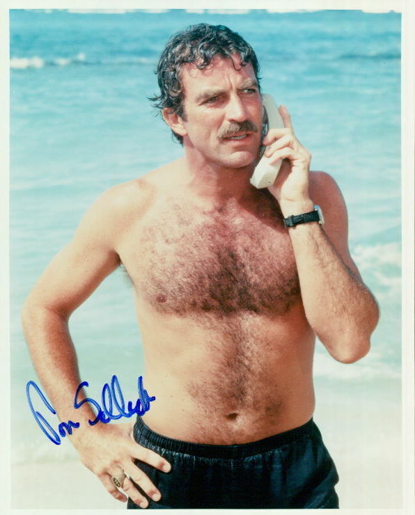 Tom Selleck (Magnum, P.I.) signed in-person 8x10 Photo Poster painting