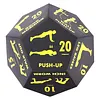 12 Sided Fitness Action Choice Dice Lightweight & Versatile Movement Training Dice Balance & Strength Improvement Interactive Number Dices for Gym Workouts & Yoga Exercise