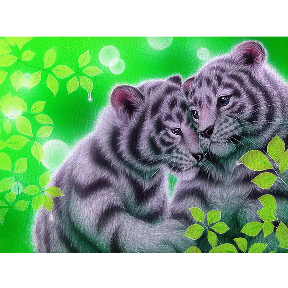 

Tiger - Round Drill Diamond Painting - 40*30CM, 501 Original