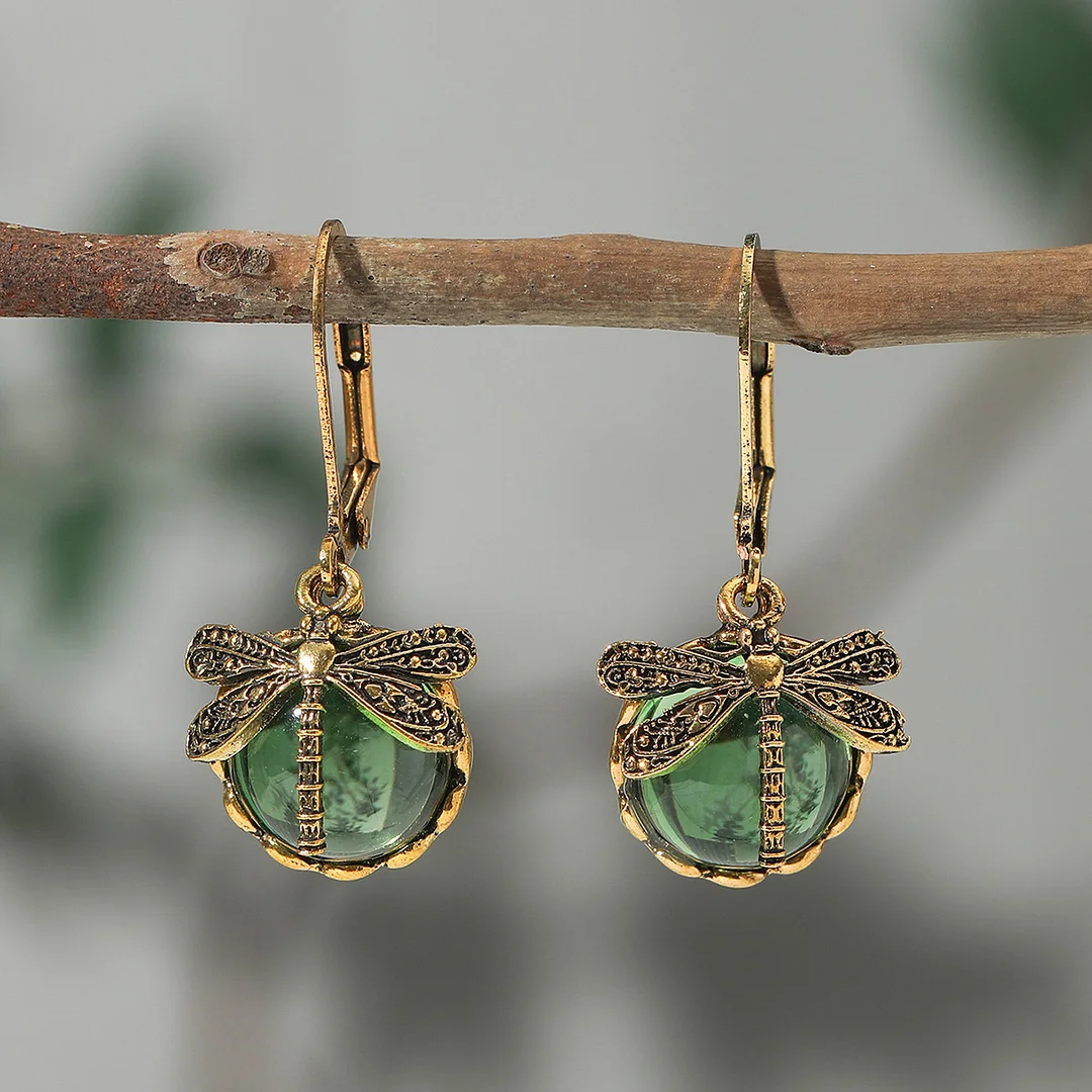 Vintage Crystal Women's Earrings