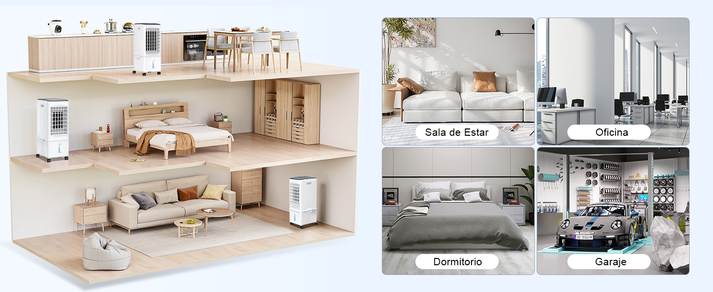 mini aire acondicionado portatil