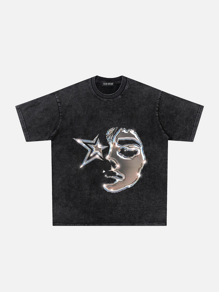 'masked' Graphic Tee
