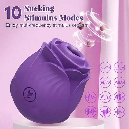 LickiRose Pleasure Duo - Tongue &  Clitoral Sucker