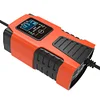 6V 12V 2A Smart Battery Charger LCD Display for Lead-Acid GEL AGM (US)