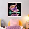 (Stamped/Counted) Ballet Rapunzel Silhouette-11CT Cross Stitch 40*40cm