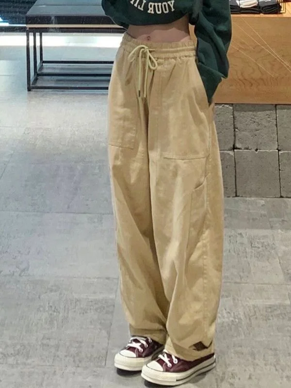 Pocket Straight Leg Cargo Pants