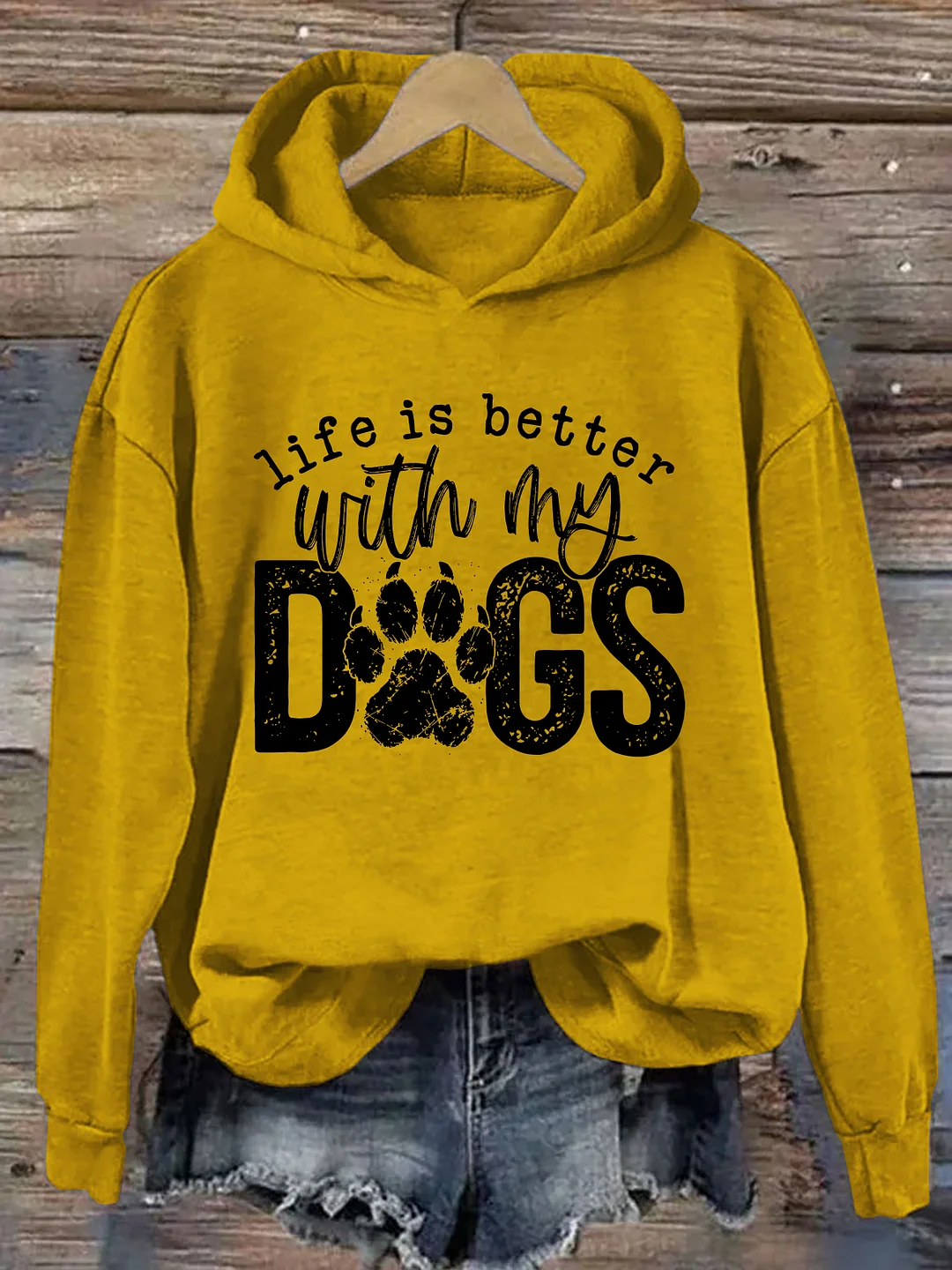 Life Is Better With My Dogs Hoodie