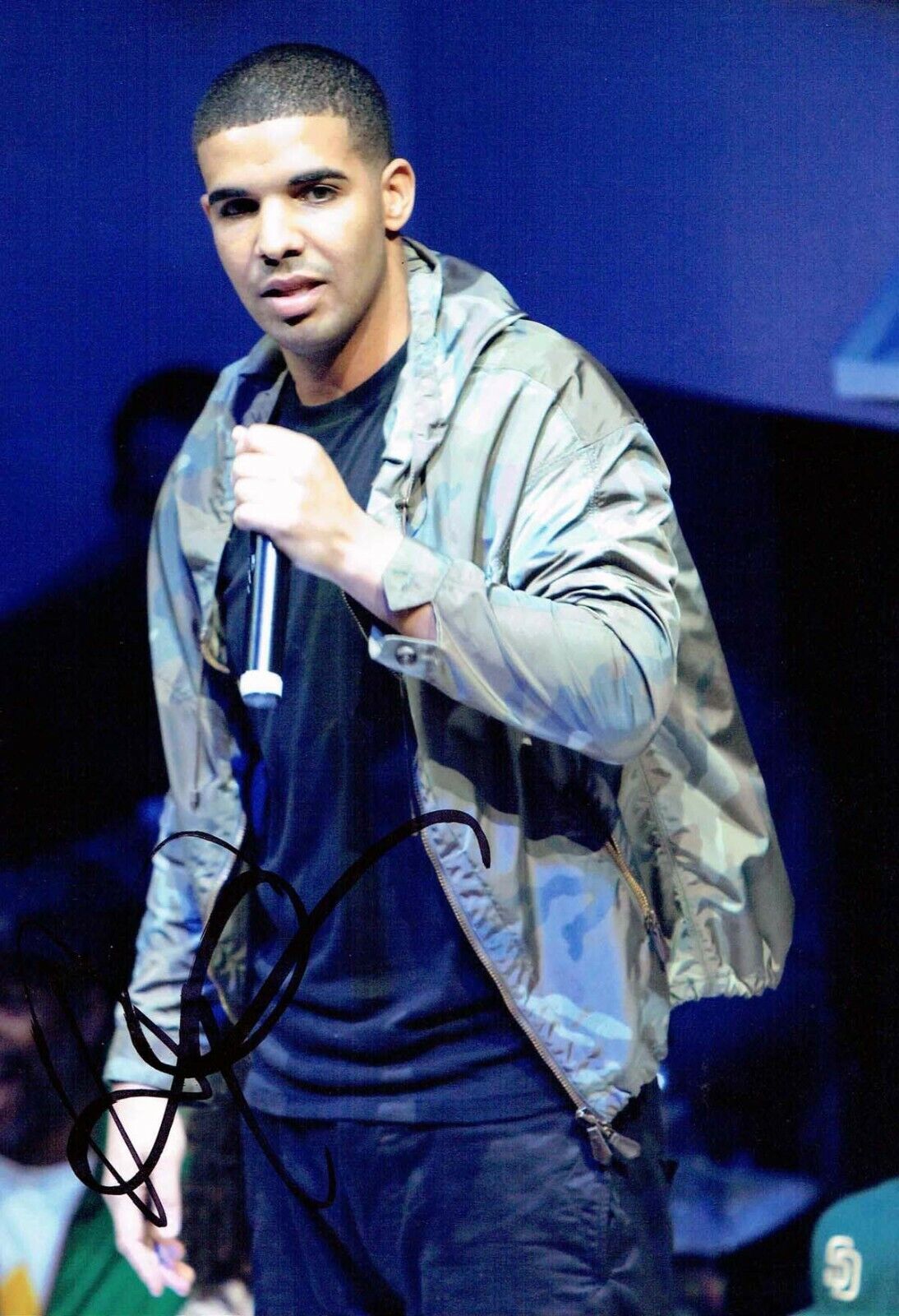 DRAKE Canadian Singer Rapper Rap Artist Autograph RARE Signed Photo Poster painting AFTAL COA