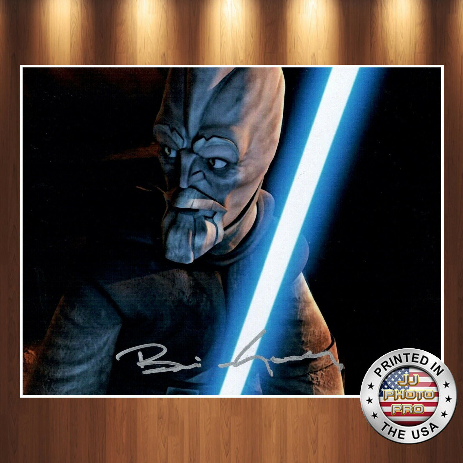 Brian George Autographed Signed 8x10 Photo Poster painting (Star Wars) REPRINT