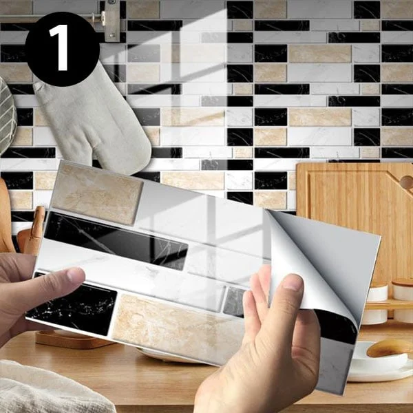 🔥 CREATIVE HOME BEAUTIFICATION 3D TILE STICKERS