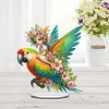 Acryl Papagei und Elf - 5d DIY Handwerk Ornament