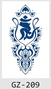 Temporary Tattoos Stickers Dragon Lion Monkey King Juice Ink Lasting Natural Men Womens Arm Body Chest Realistic Art Fake Tatoo