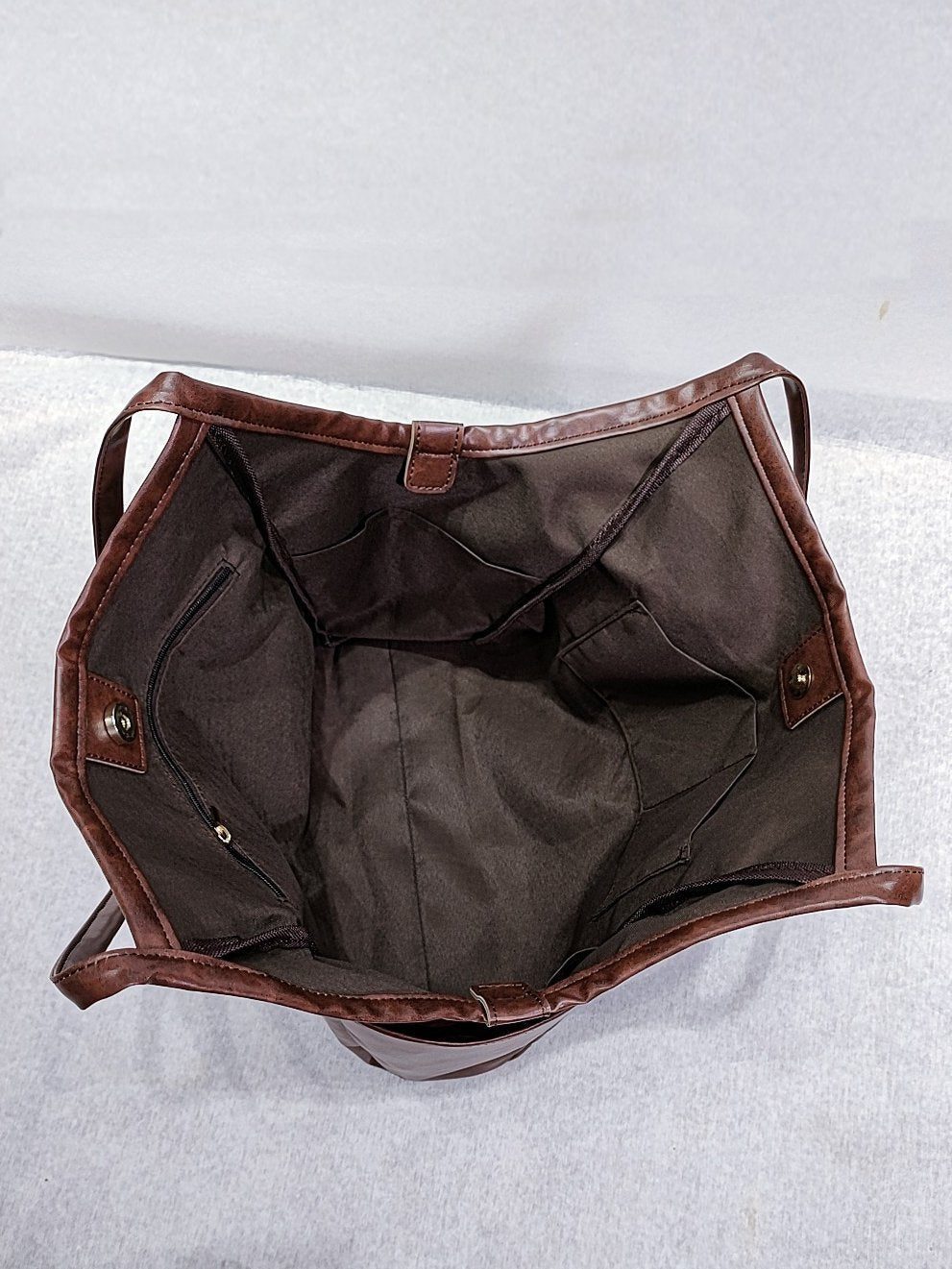 Ladies Vintage Oil Wax Leather Shoulder Bag