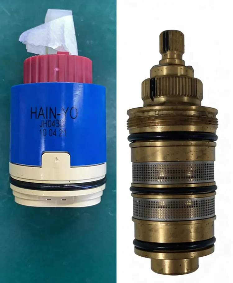 Accessory M6603NI-B10BL-Acc and SFS-1063-NK16-Acc Thermostatic Valve Core and Balancing Valve Core