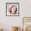 【Clearance Sale】Feather Letter O-Full Round Diamond Painting 30*30CM
