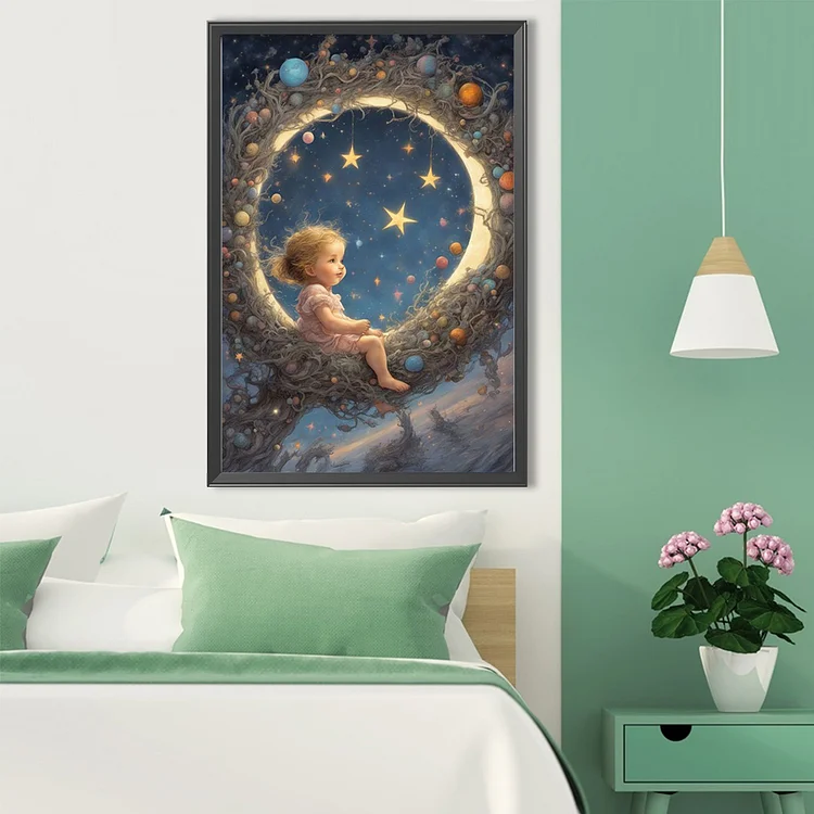 Angel Baby - Full Round - Diamond Painting (40*60cm)