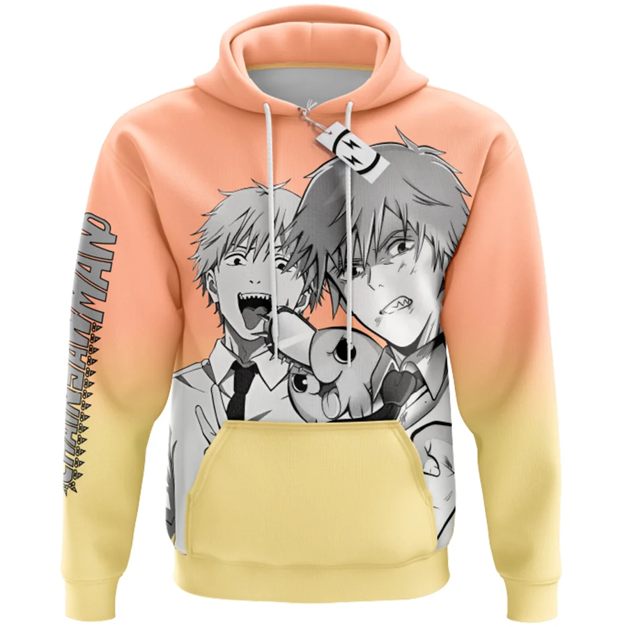 Chainsaw Man Pochito Printed Men's Hoodie