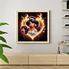 Cartoon-7 Full 14CT DIY Stamped Cross Stitch Kits Needlework Embroidery Kit 11.81x11.81inch Cross Stitch Art and Crafts Kits for Beginners Adults Home Decor