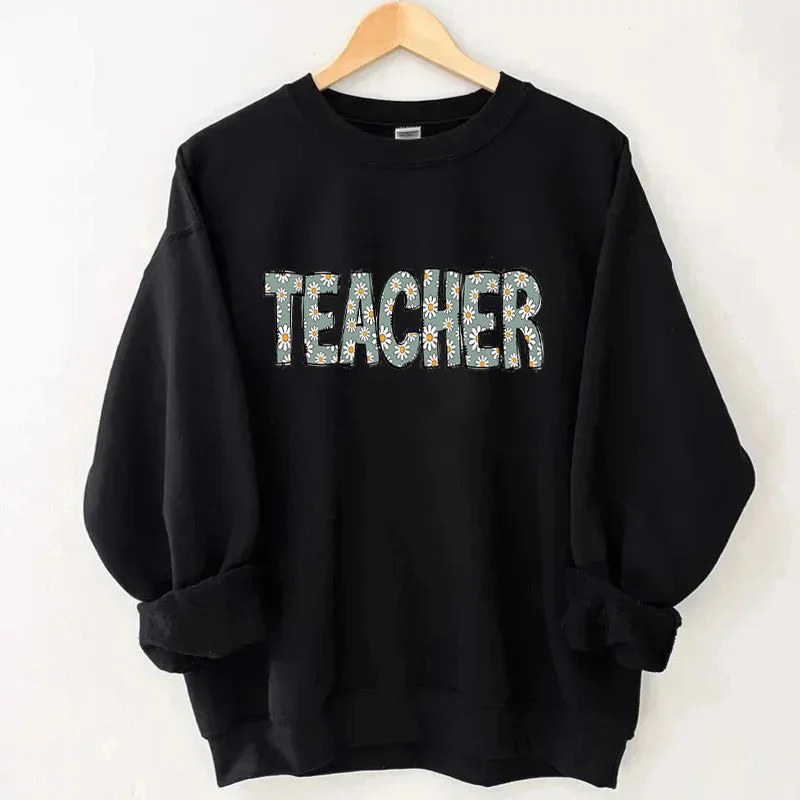 Wildflower Teacher Sweatshirt