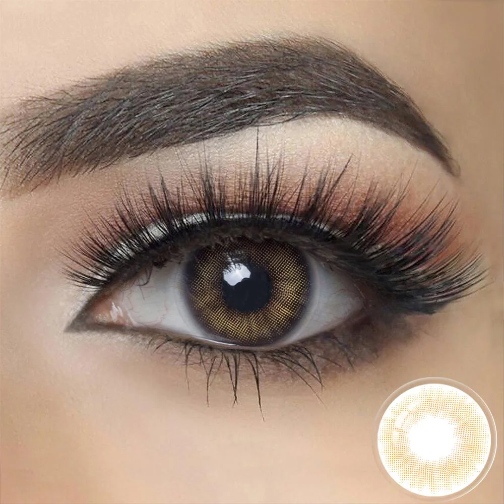 Spanish REAL HAZEL Colored Contact Lenses