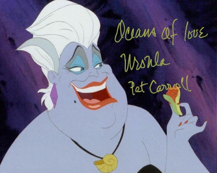 Pat Carroll (The Little Mermaid) signed 8X10 Photo Poster painting