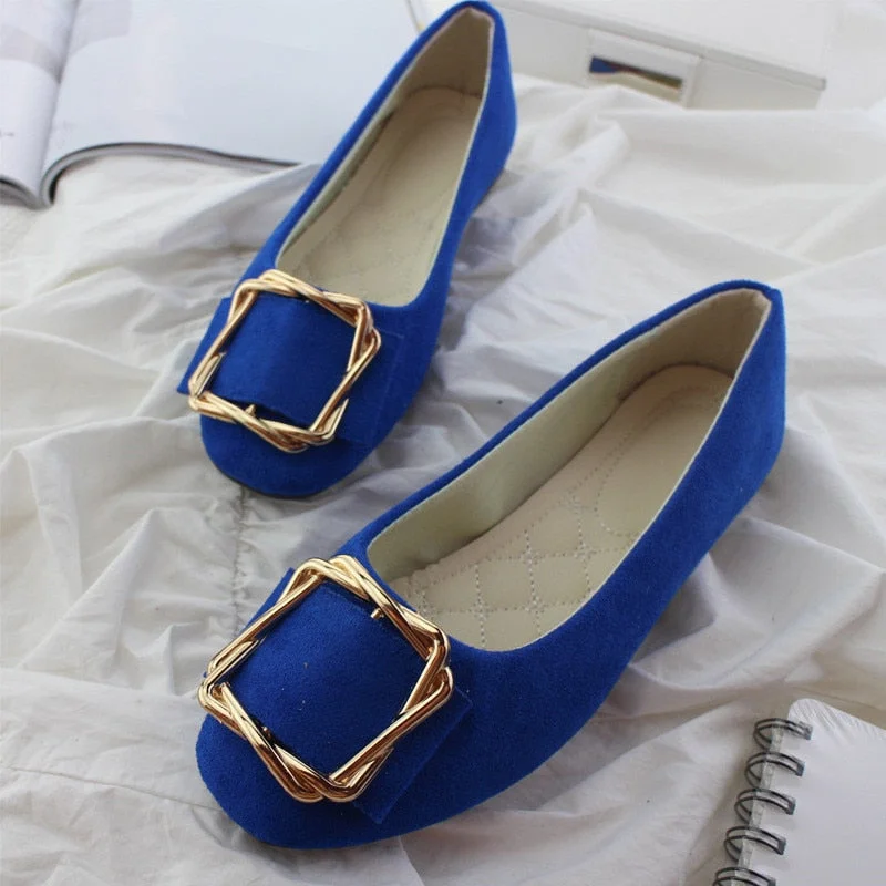 Comemore 2022 Women Flats Luxury Elegant Pumps Woman Loafers Summer Moccasins Ballerinas Flat Casual Shoes Ladies Plus Size 43