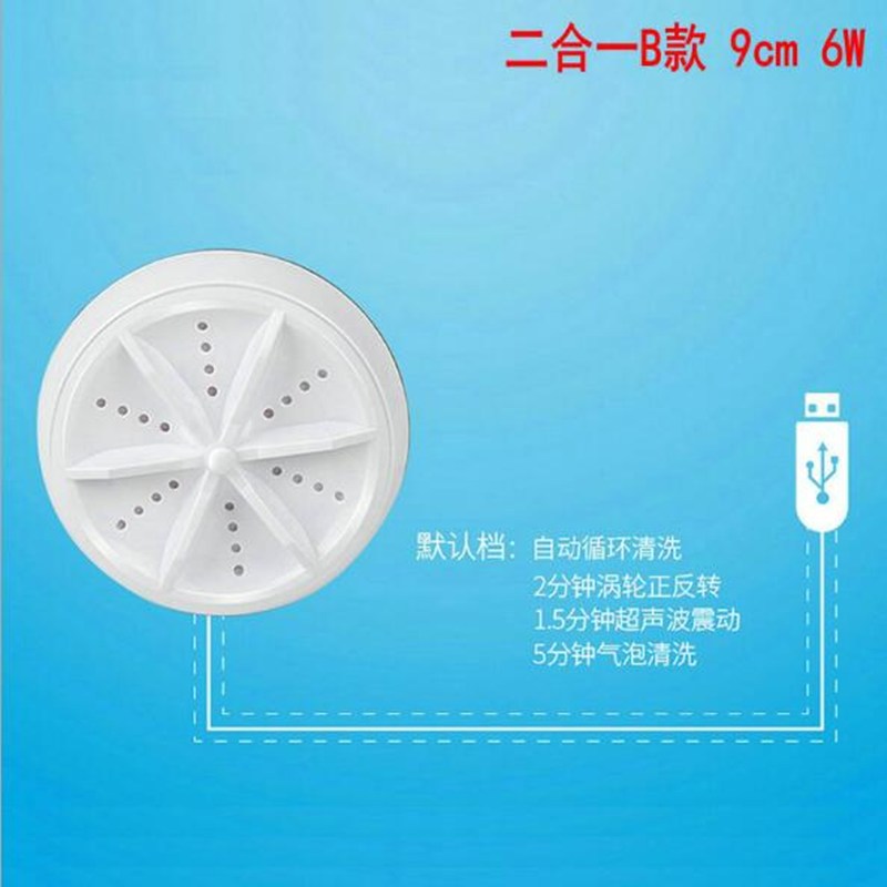 

Mini Travel Portable Rotating Washing Machine, 501 Original