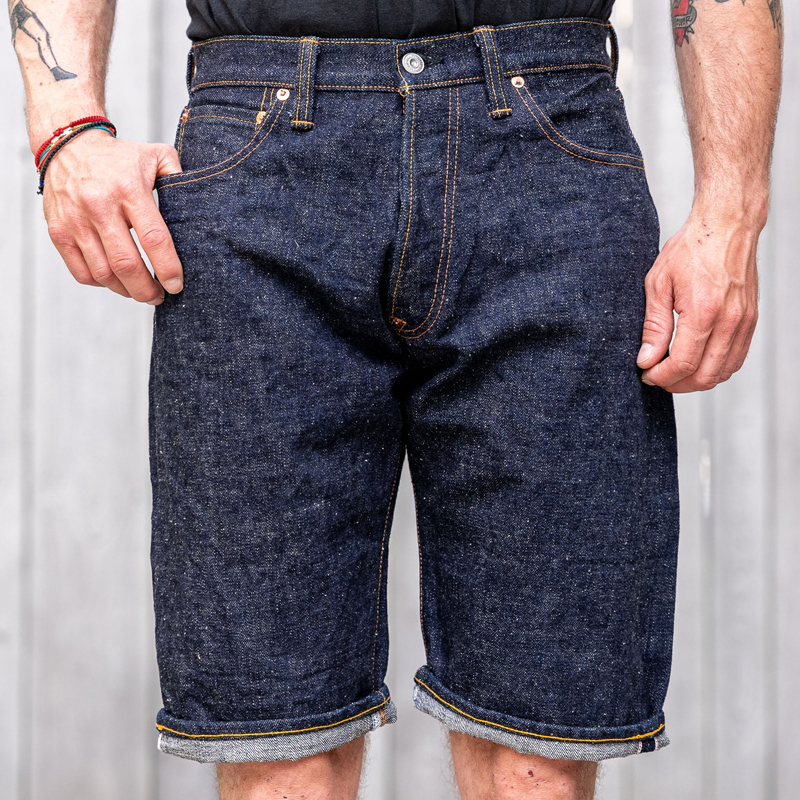 Men's Classic Straight Fit 15oz Selvedge Denim Shorts