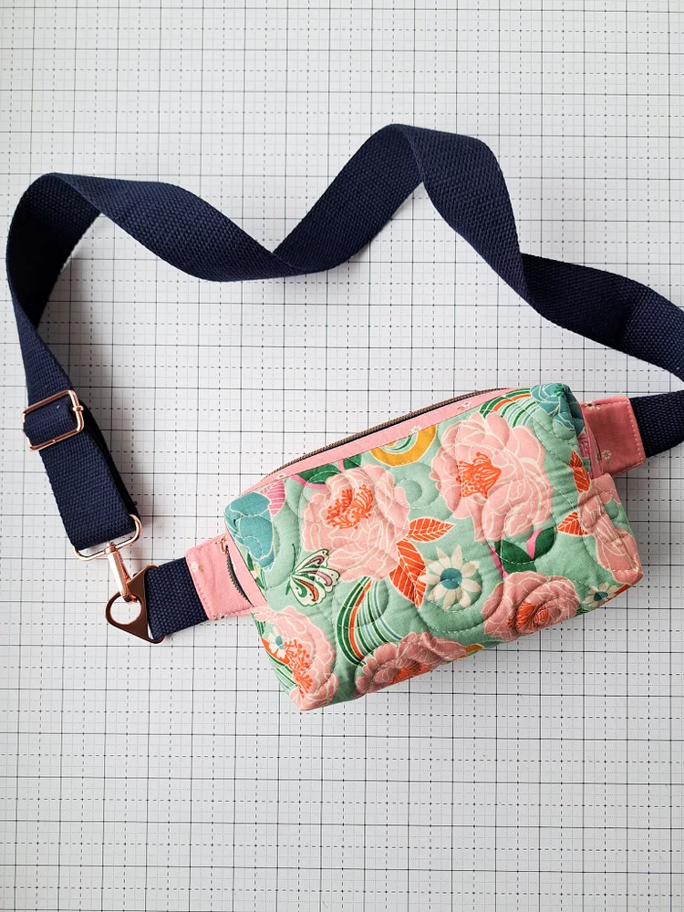 Cross-Body Sewing Bag Template Set & Paper Instructions