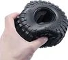 AMK 4pcs RC Tires 1.9inch RC Rubber Tyre Set Wheel Tires 120X50MM for 1/10 RC Crawler T-raxxas TRX4 TRX6 A-xial SCX10 AXI03007 90046 BRX10 Wheel