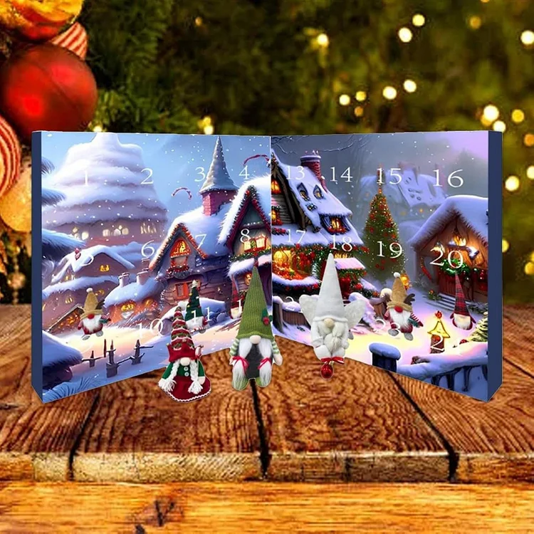 🎅Christmas Gnome Advent Calendar - Buy 2 Free Shipping