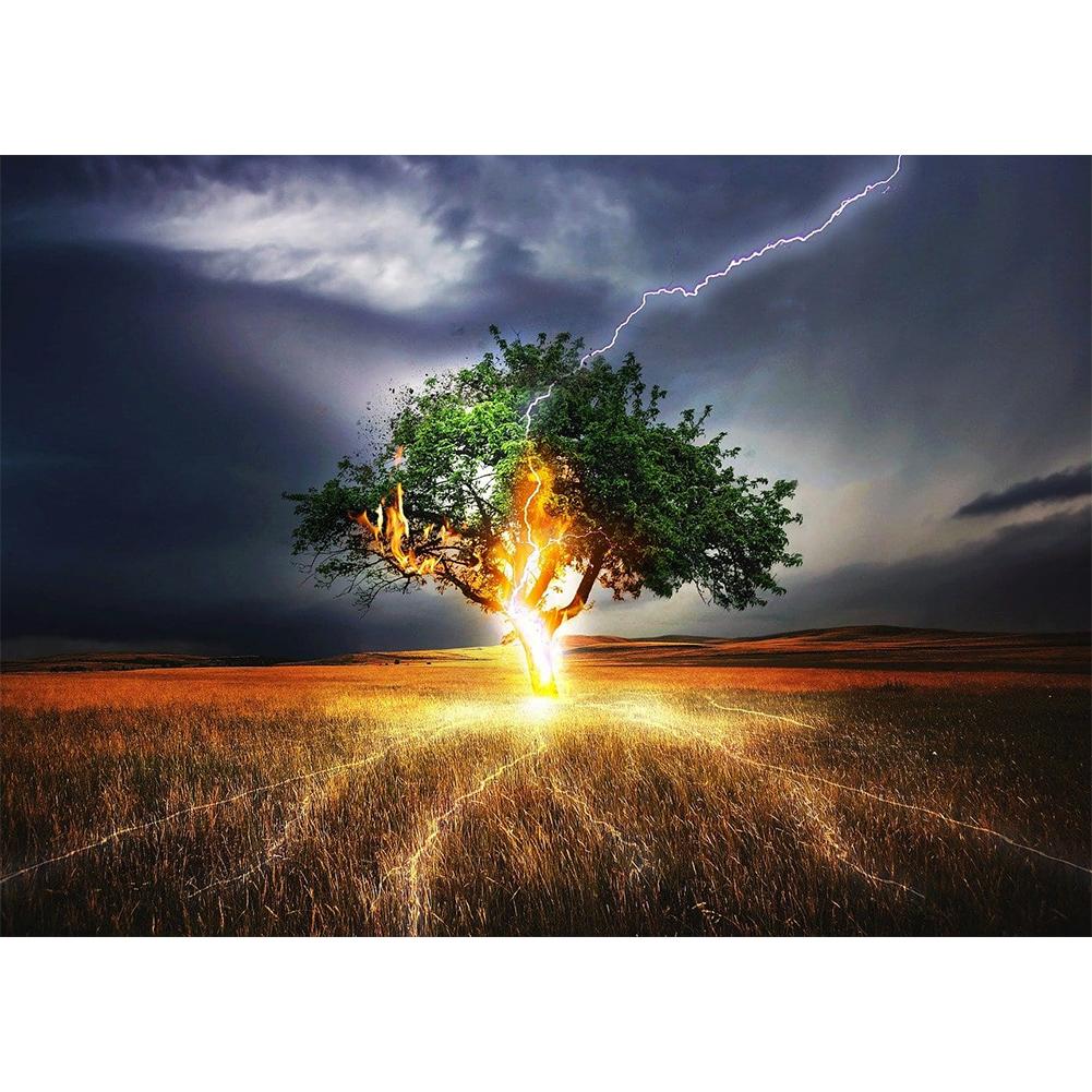 

Tree-Round Drill Diamond Painting-30*40CM, 501 Original