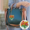 DIY Wooden Barrel Flowers-6Pcs Diamond Painting Keychain (Double-Sided)
