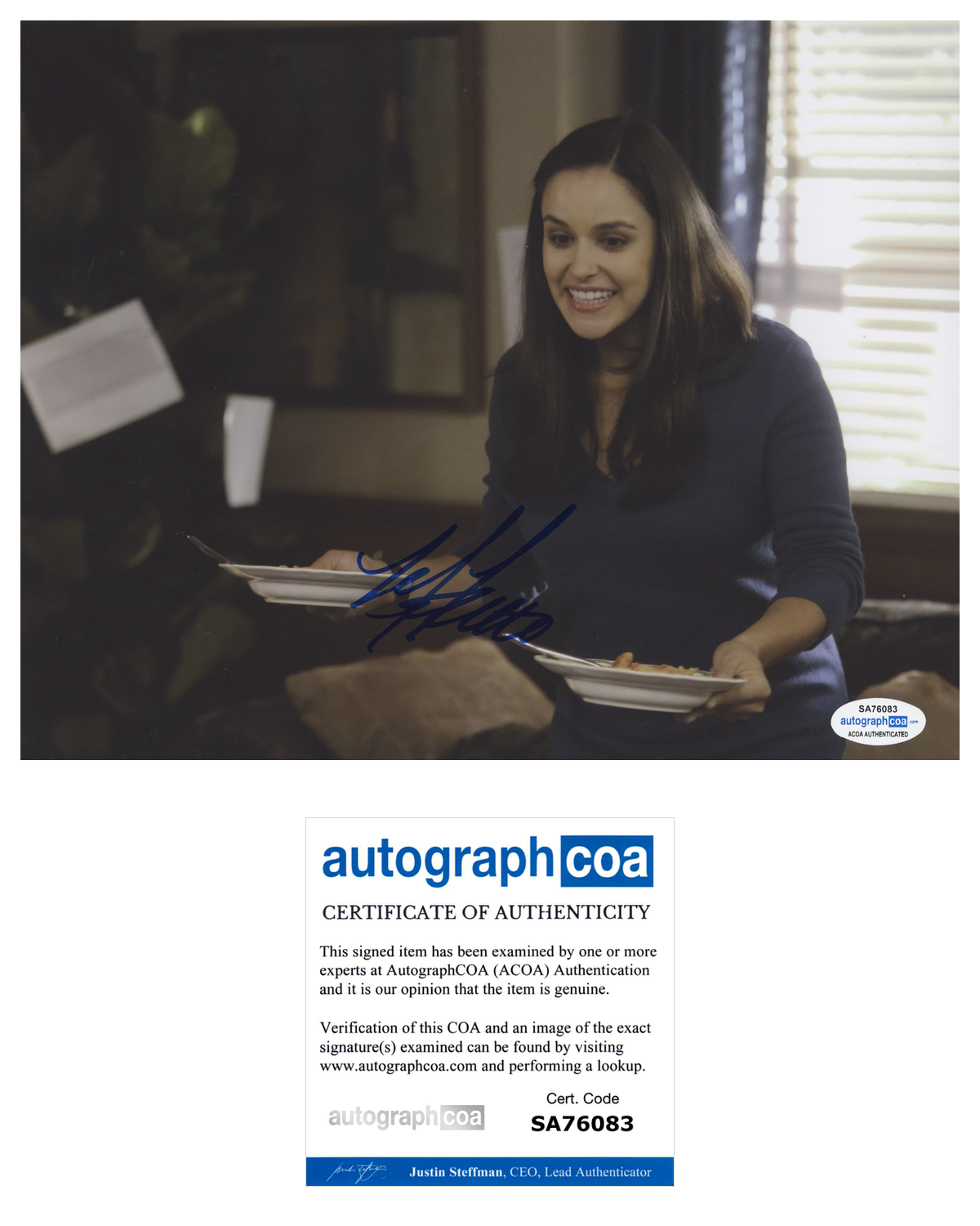 Melissa Fumero Signed Autographed 8x10 Photo Poster painting Brooklyn Nine-Nine Actress ACOA COA