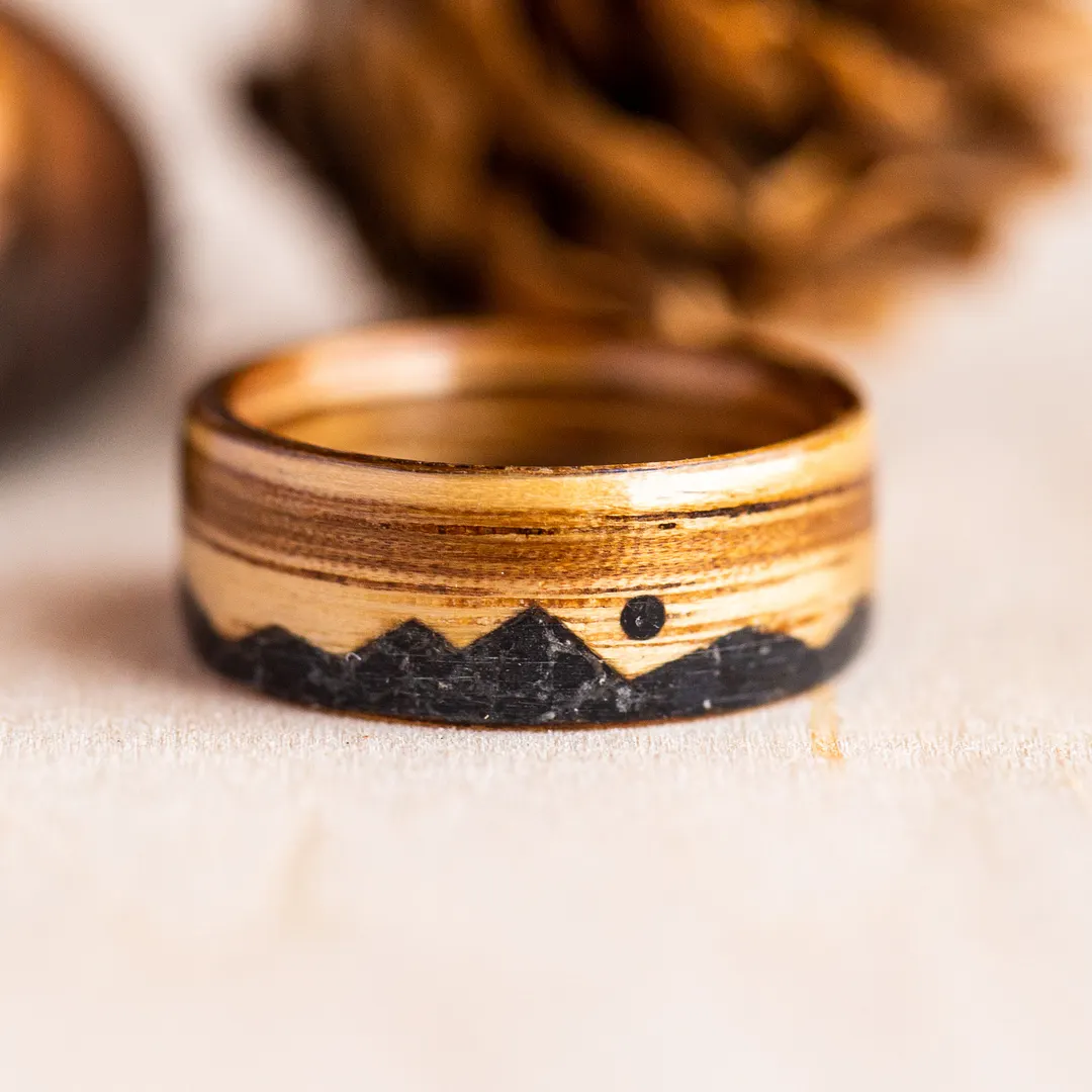 Zebra Wood Mountain in Tourmaline