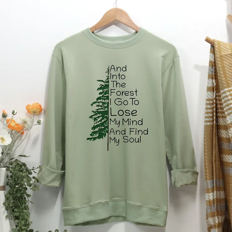 Lose my mind and find my soul Women Casual Sweatshirt