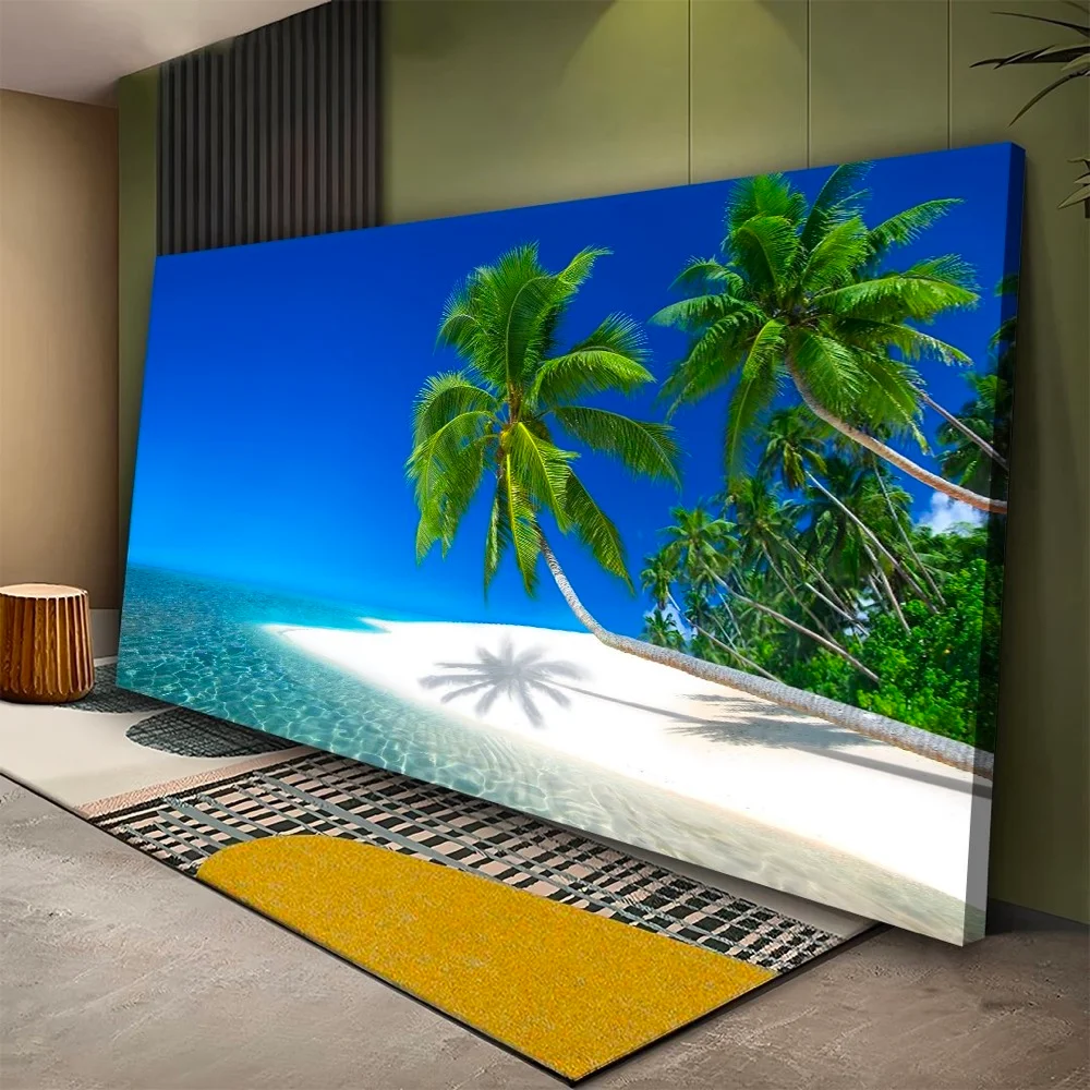 Beautiful Beach Landscape Canvas Wall Art