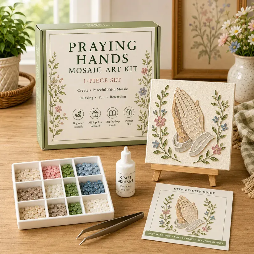 ✝️ Christian Sea Glass Art Kit